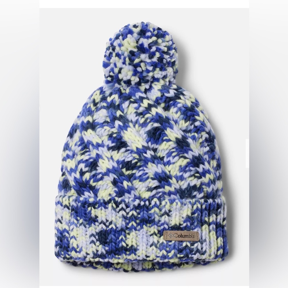 Columbia Beanie with Pom Pom NWT